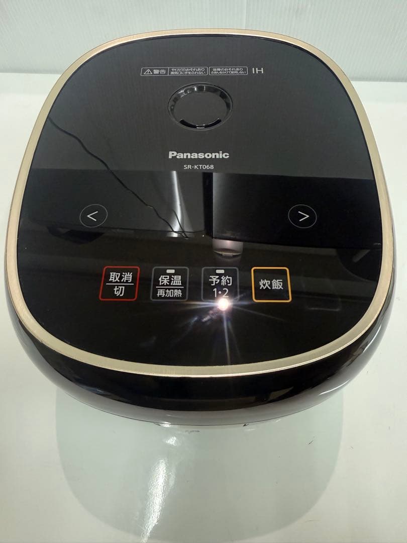 Panasonic IHジャー炊飯器 SR-KT068 0.63L 備長炭釜