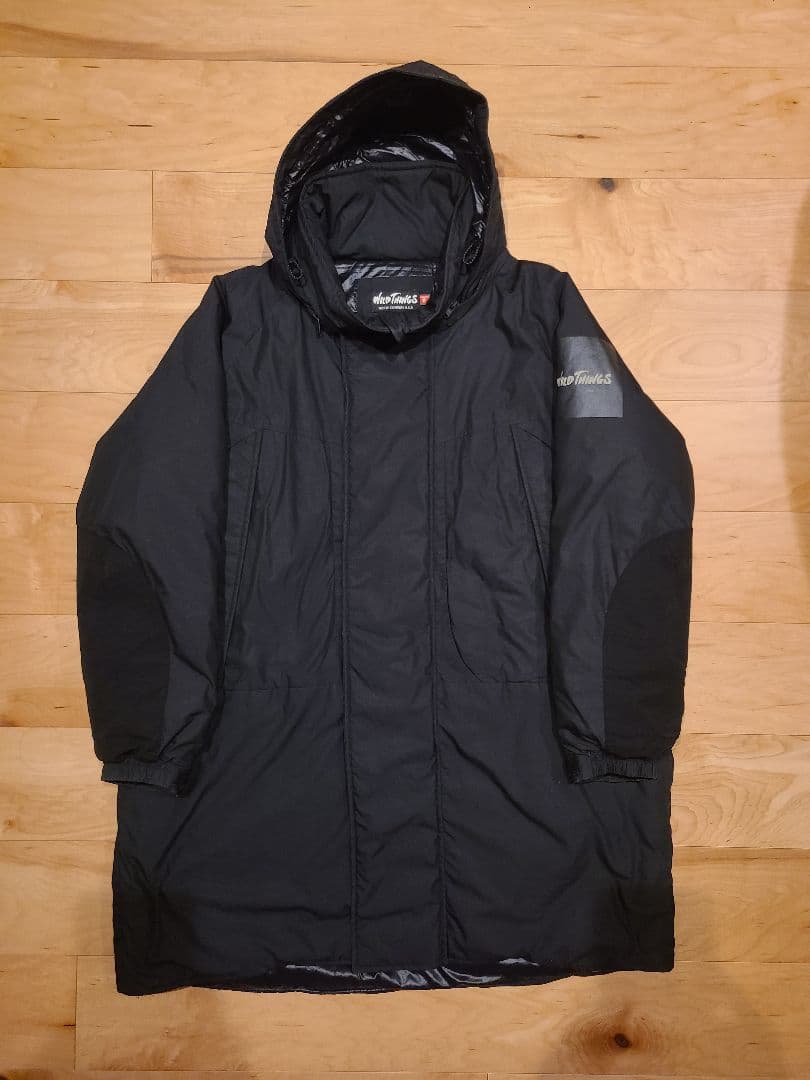 WILDTHINGS プリマロフトモンスターパーカー ブラック Mサイズ
