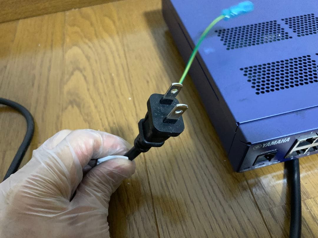 動作品 YAMAHA RTX1210 有線LANルーター