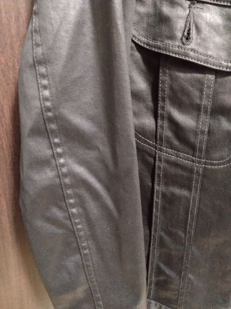 最終価格!!　Lee コーティングデニムジャケット　Lサイズ