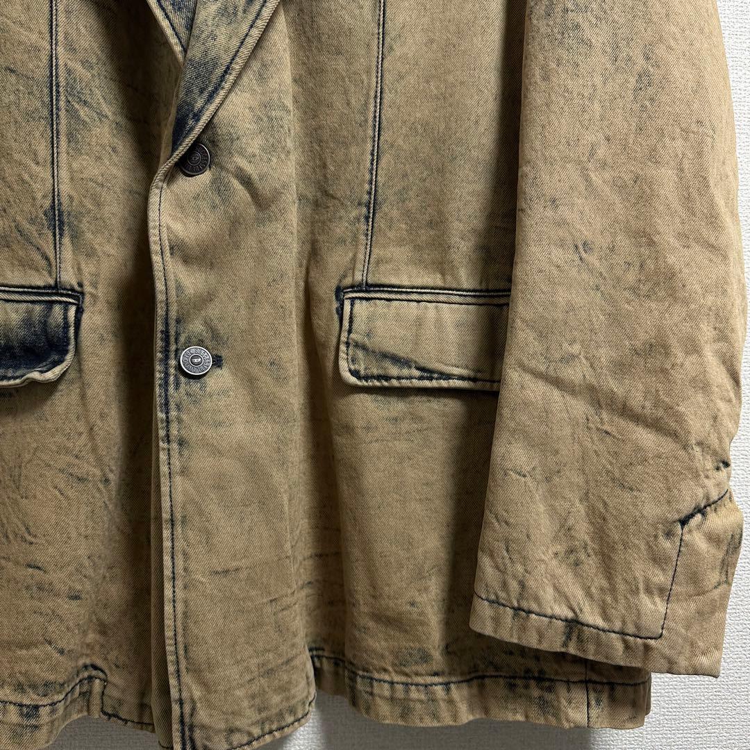 DIESEL デニム テーラード ジャケット アウター XXL 希少 ブレザー