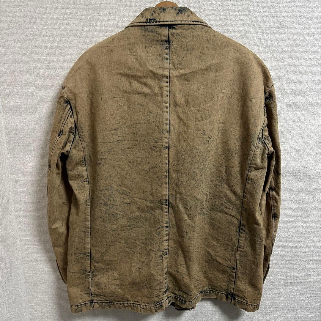 DIESEL デニム テーラード ジャケット アウター XXL 希少 ブレザー