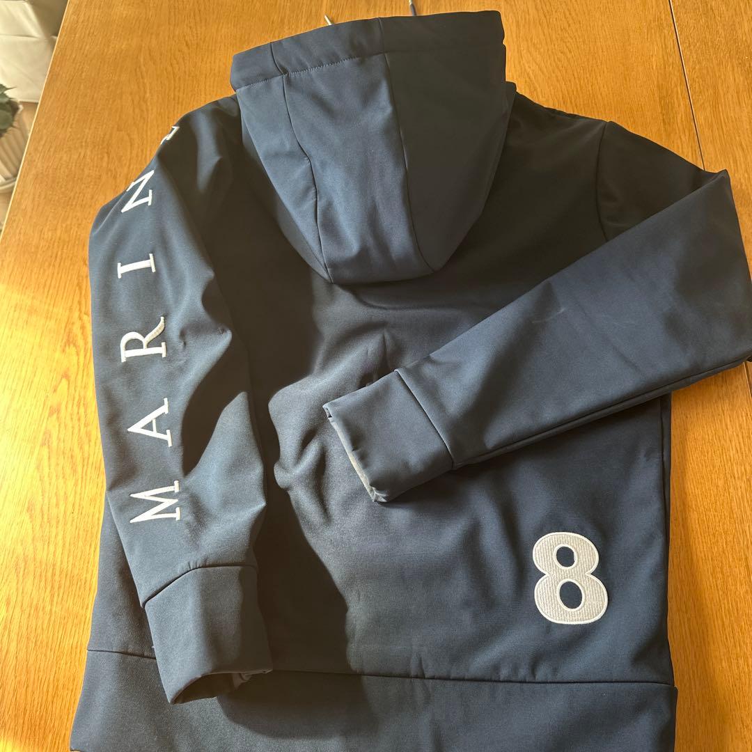 MUTA MARINE ネイビーフルジップパーカー