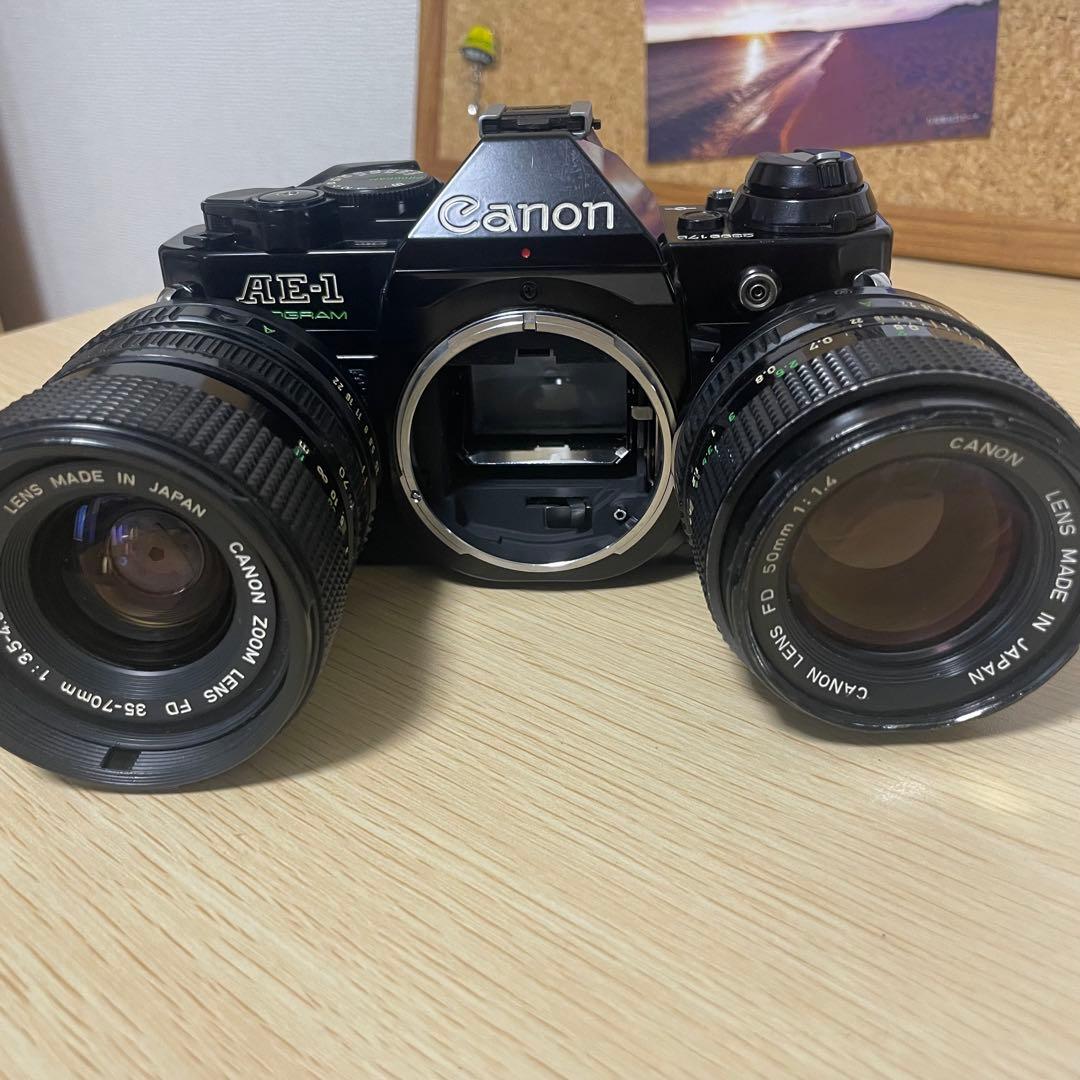Canon AE-1 Program フィルム一眼レフカメラ