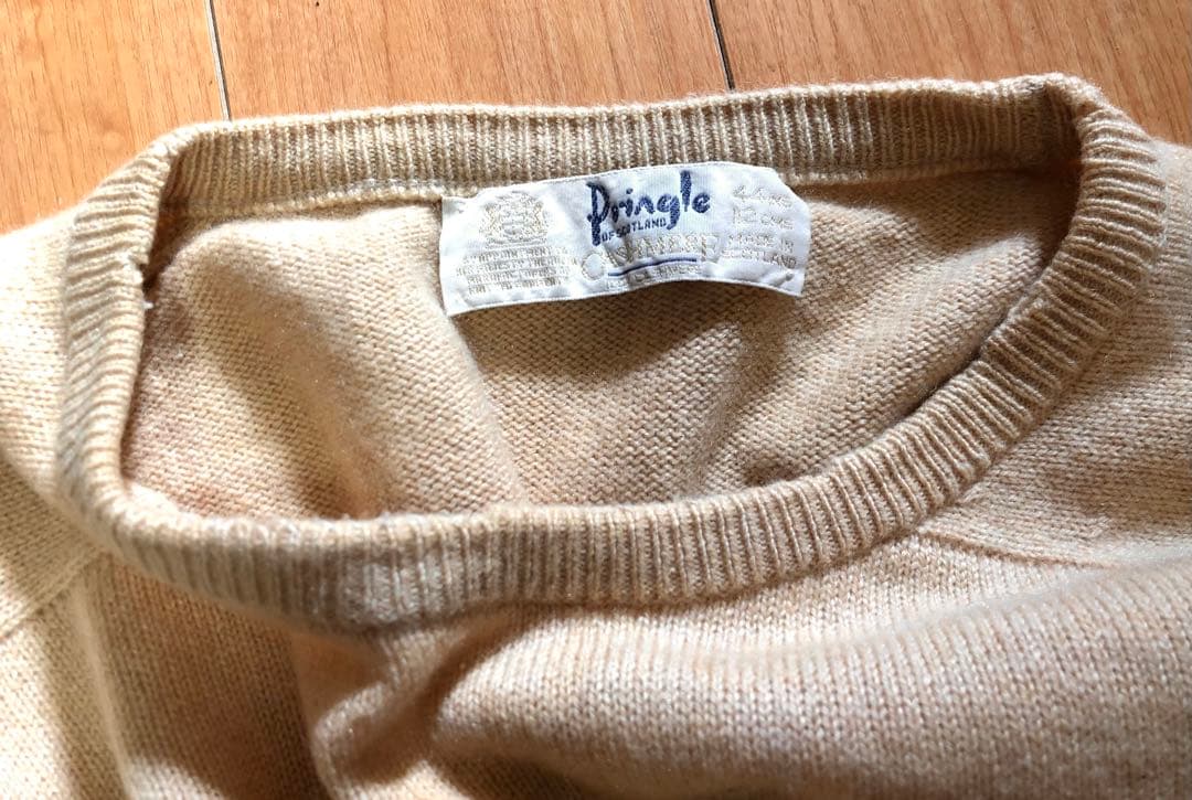 80s Pringle of Scotland 100%Cashmere ニット