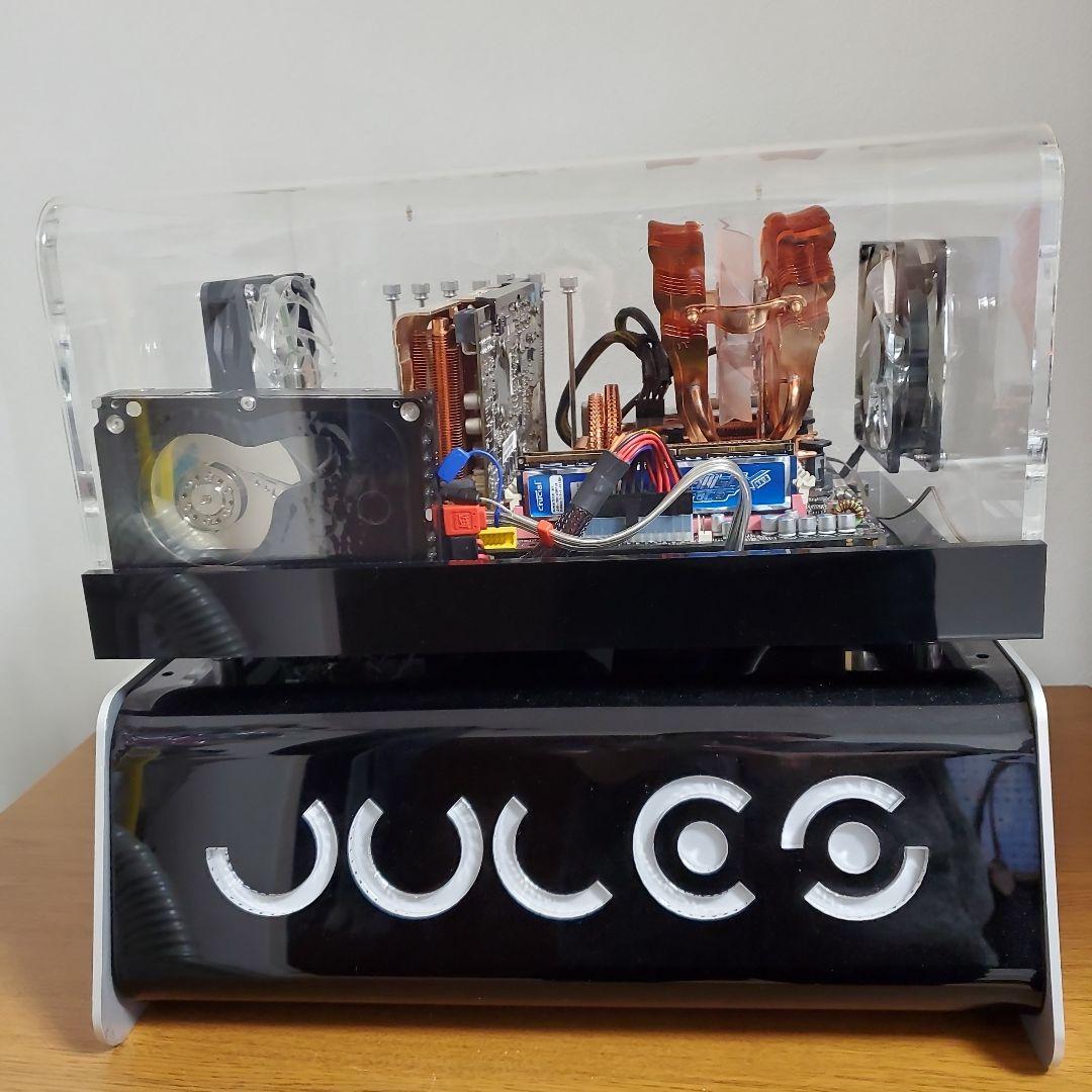 JURESケース　自作ほぼ組み立て済みパソコン