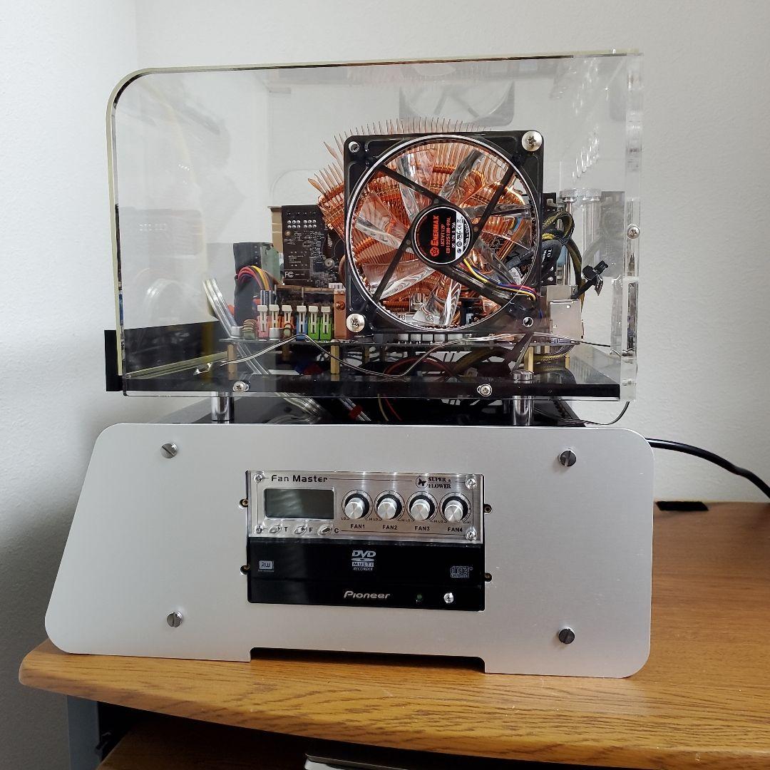 JURESケース　自作ほぼ組み立て済みパソコン