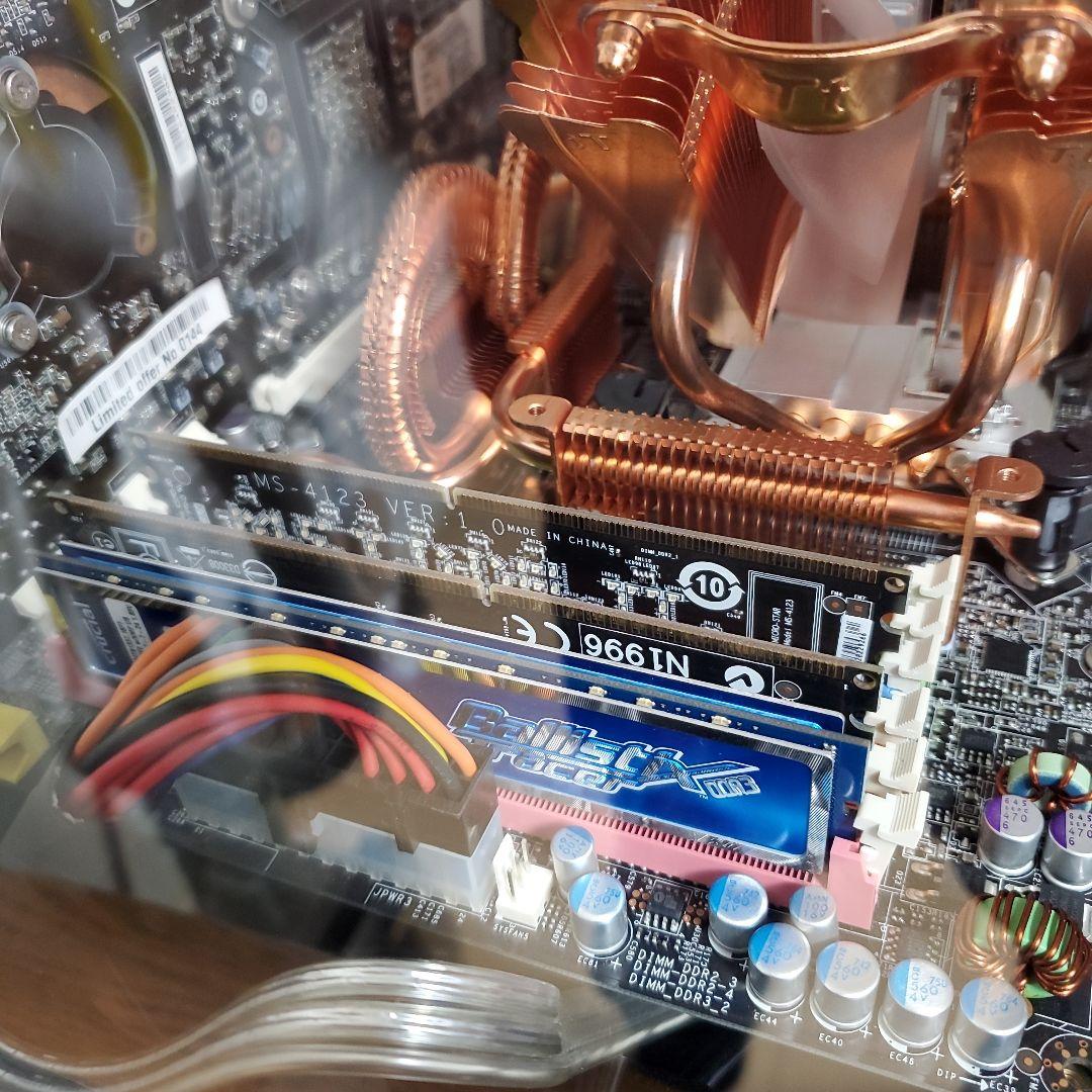 JURESケース　自作ほぼ組み立て済みパソコン