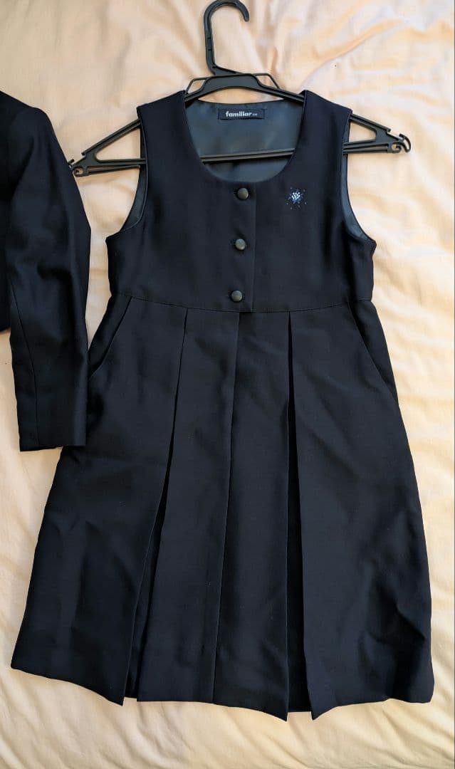 familiar ネイビー アンサンブル 120