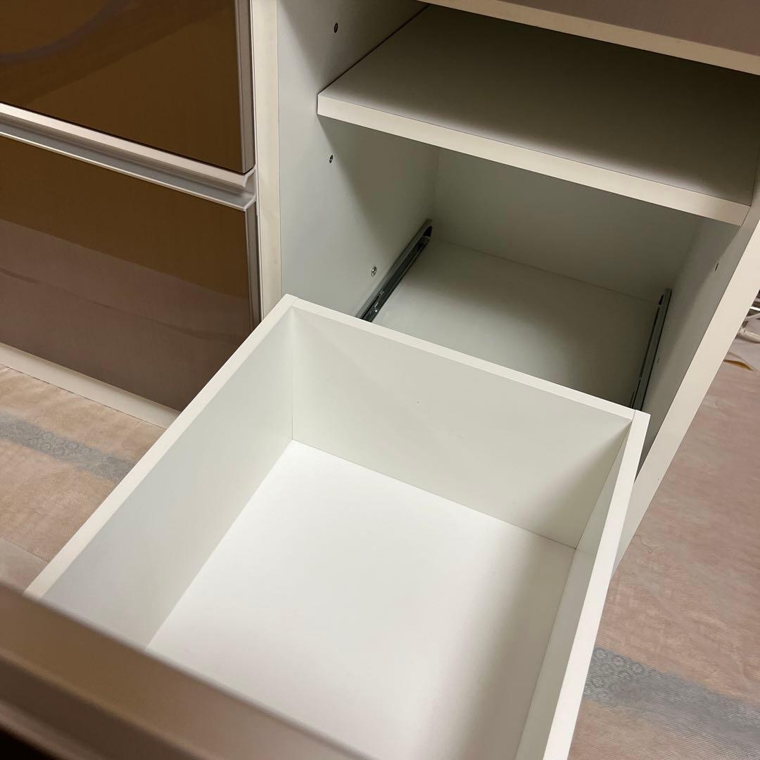 ニトリ　高橋木工所　チェルシー　120 キッチンボード　レンジボード