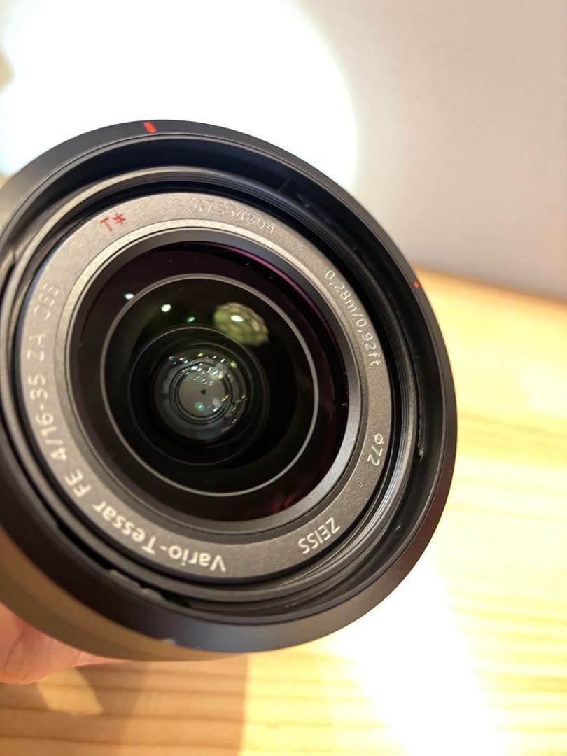 最終値下げZEISS 16-35mmF4レンズSONY EマウンSEL1635Z