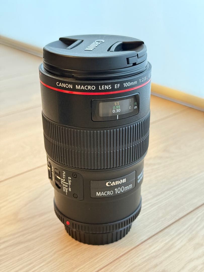 ジャンク CANON EF100mm F2.8L MACRO IS USM