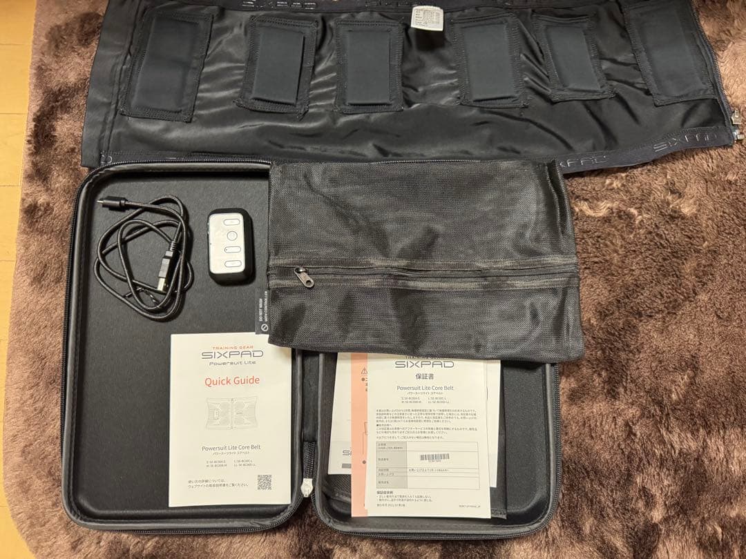 SIXPAD Powersuit Liteシックスパット　コアベルト　サイズS