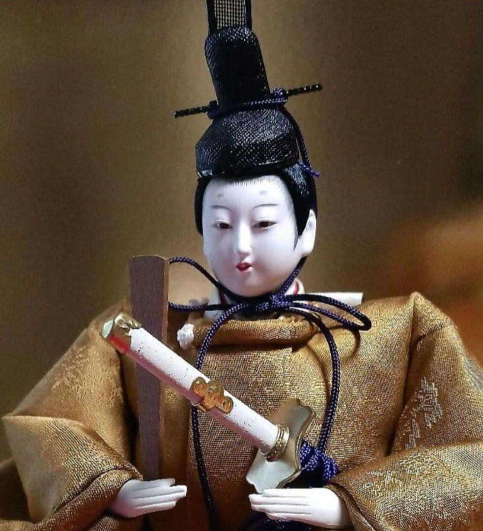 ＊「まこちゃん様」専用　天冠付き久月:親王飾り輪島塗:飾り収納箱　豪華3点セット