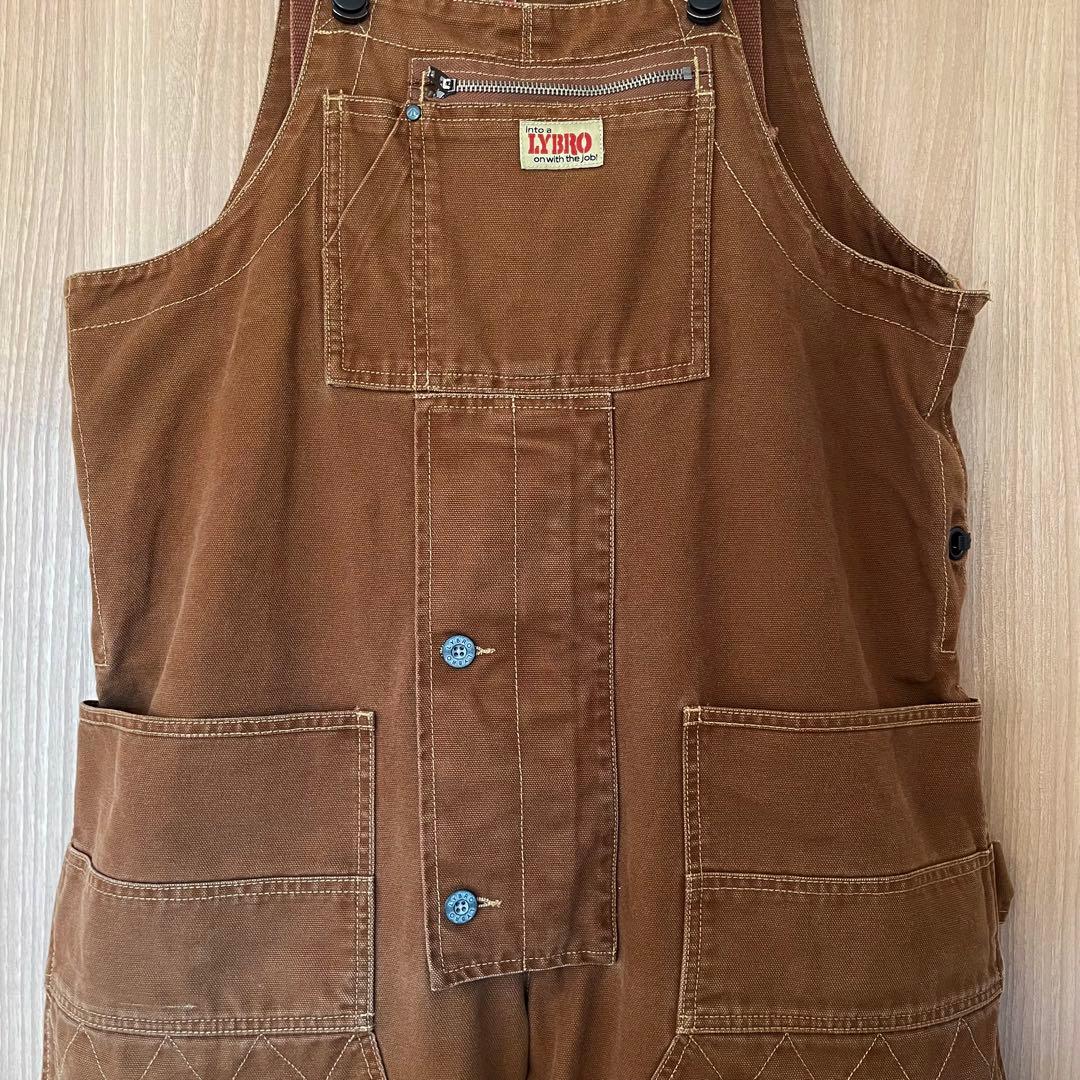 お*ん様 Nigel Cabourn CARPENTER DUNGAREE 茶
