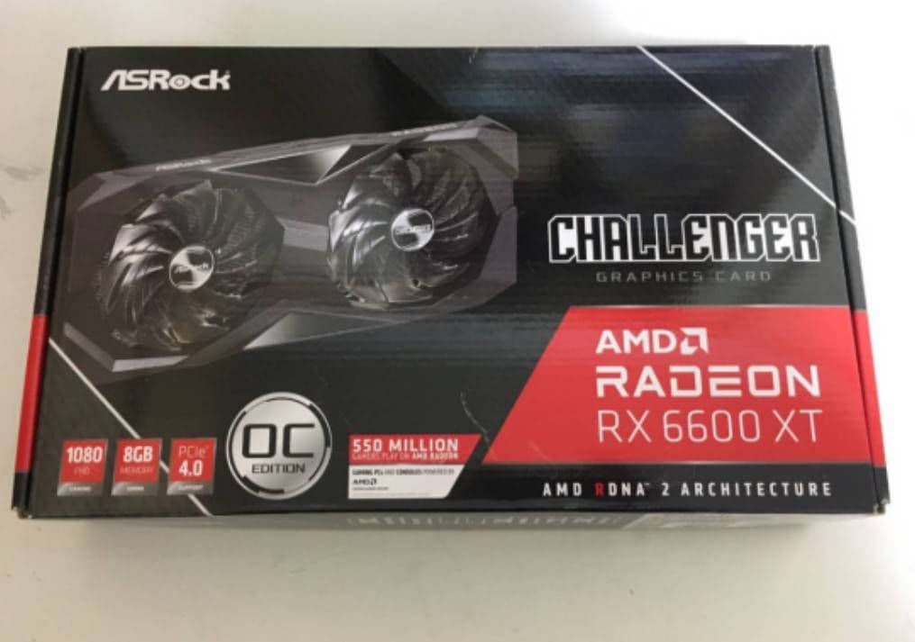 ASRock Radeon RX 6600 XT 8GB ジャンク