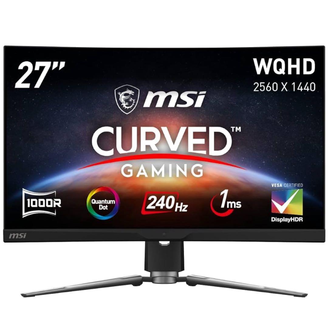 【即購入OK】 MSI MPG ARTYMIS 273CQRX-QD 湾曲