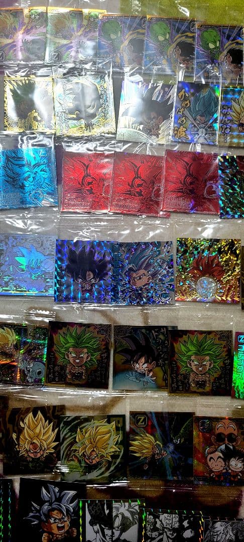 ドラゴンボールウエハースシール　まとめ売り　MFGR　SEC UGR