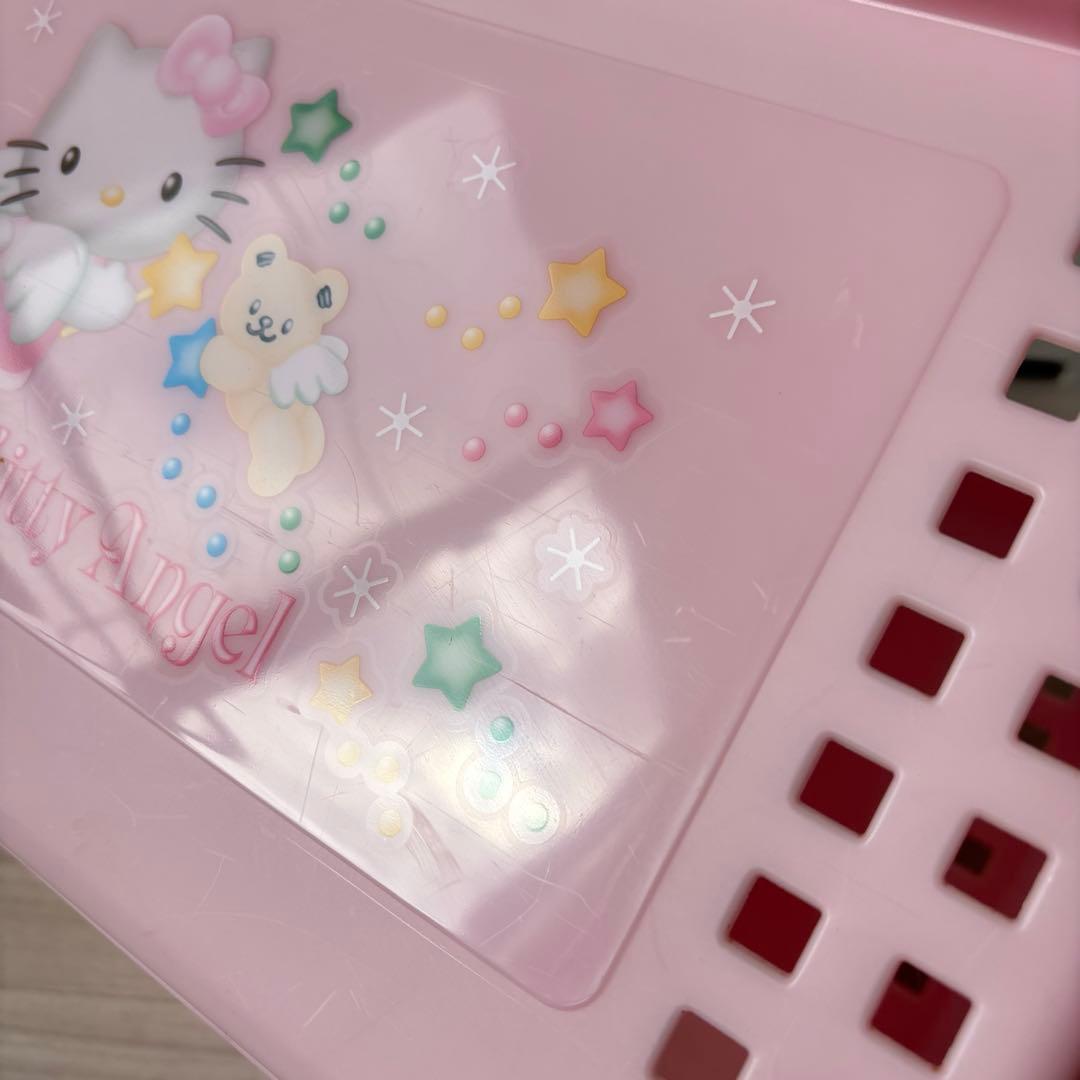 ハローキティピクニックセット　バスケットLL 重箱　ランチジャー　当時物