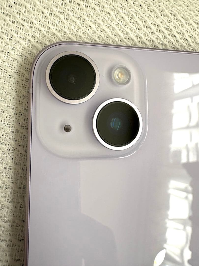 Apple iPhone14【2台】128GB パープル　充電器付き 美品