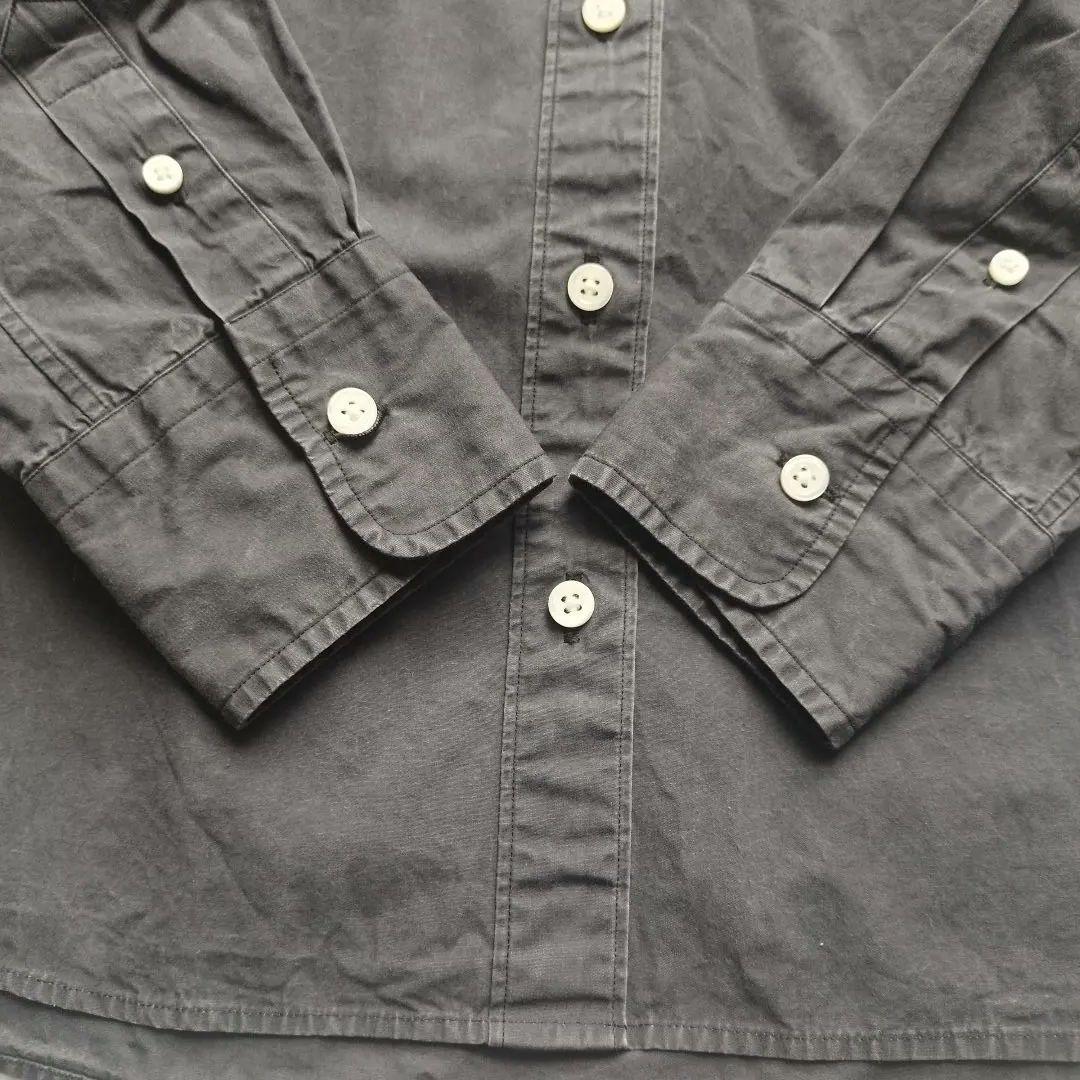 美品✨マディソンブルー マダムウォッシュドアウトシャツ 長袖 ネイビー 01