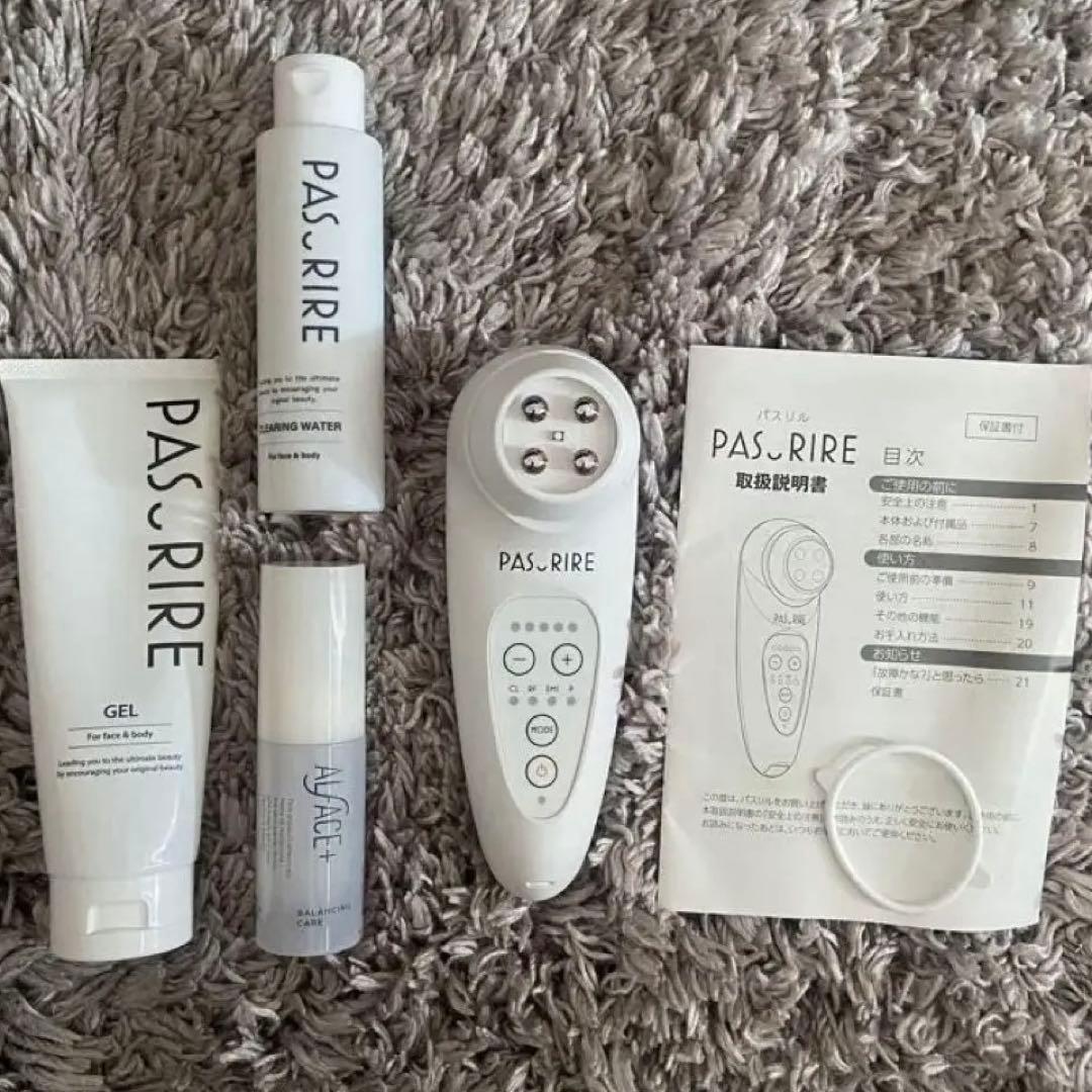 PAS RIRE フェイスマッサージ機 フルセット○