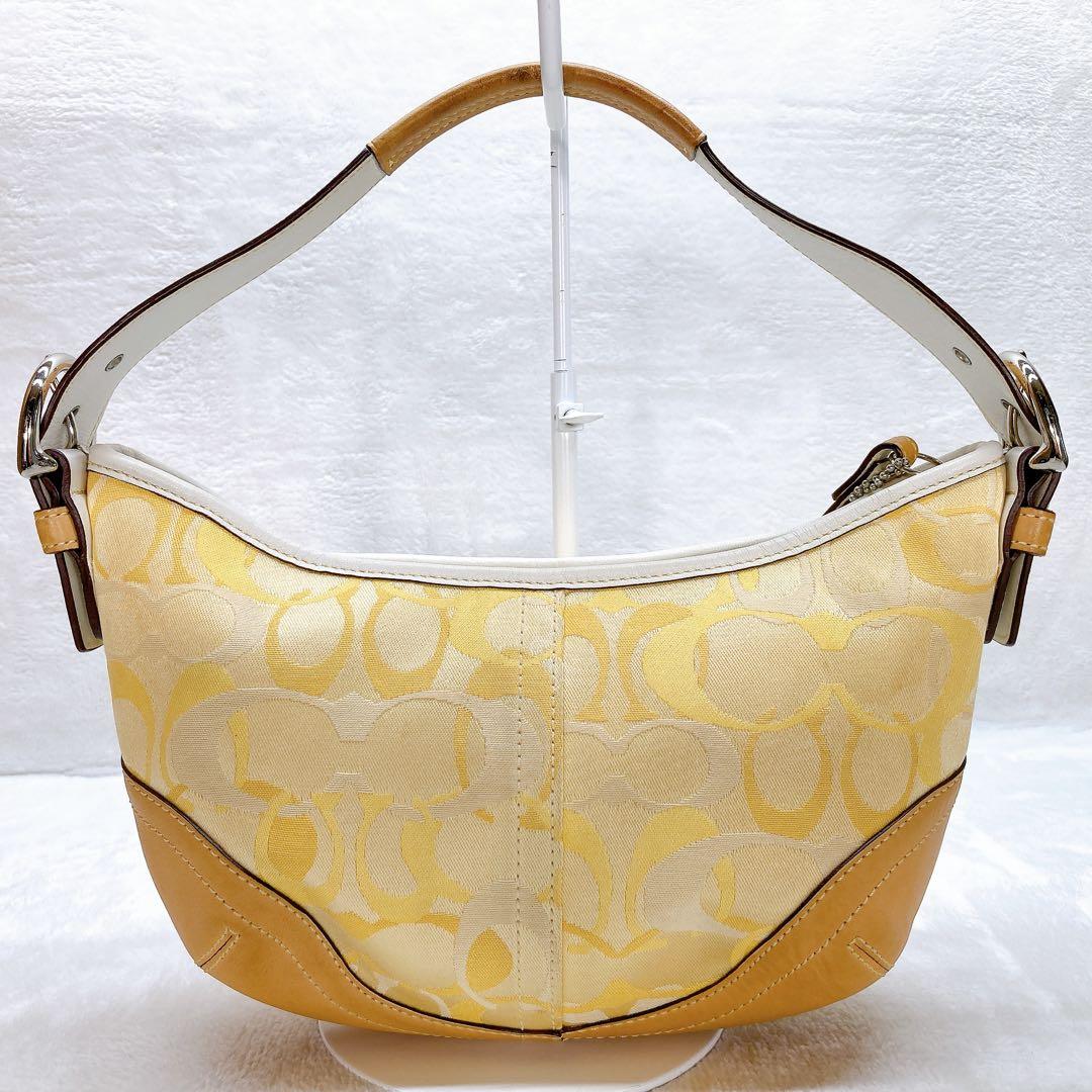 バッグ Coach Soho Hobo Shoulder Bag yellow rare