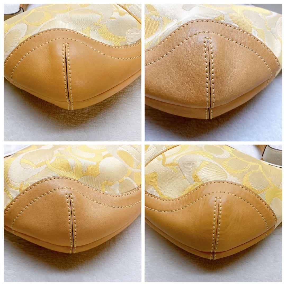 バッグ Coach Soho Hobo Shoulder Bag yellow rare