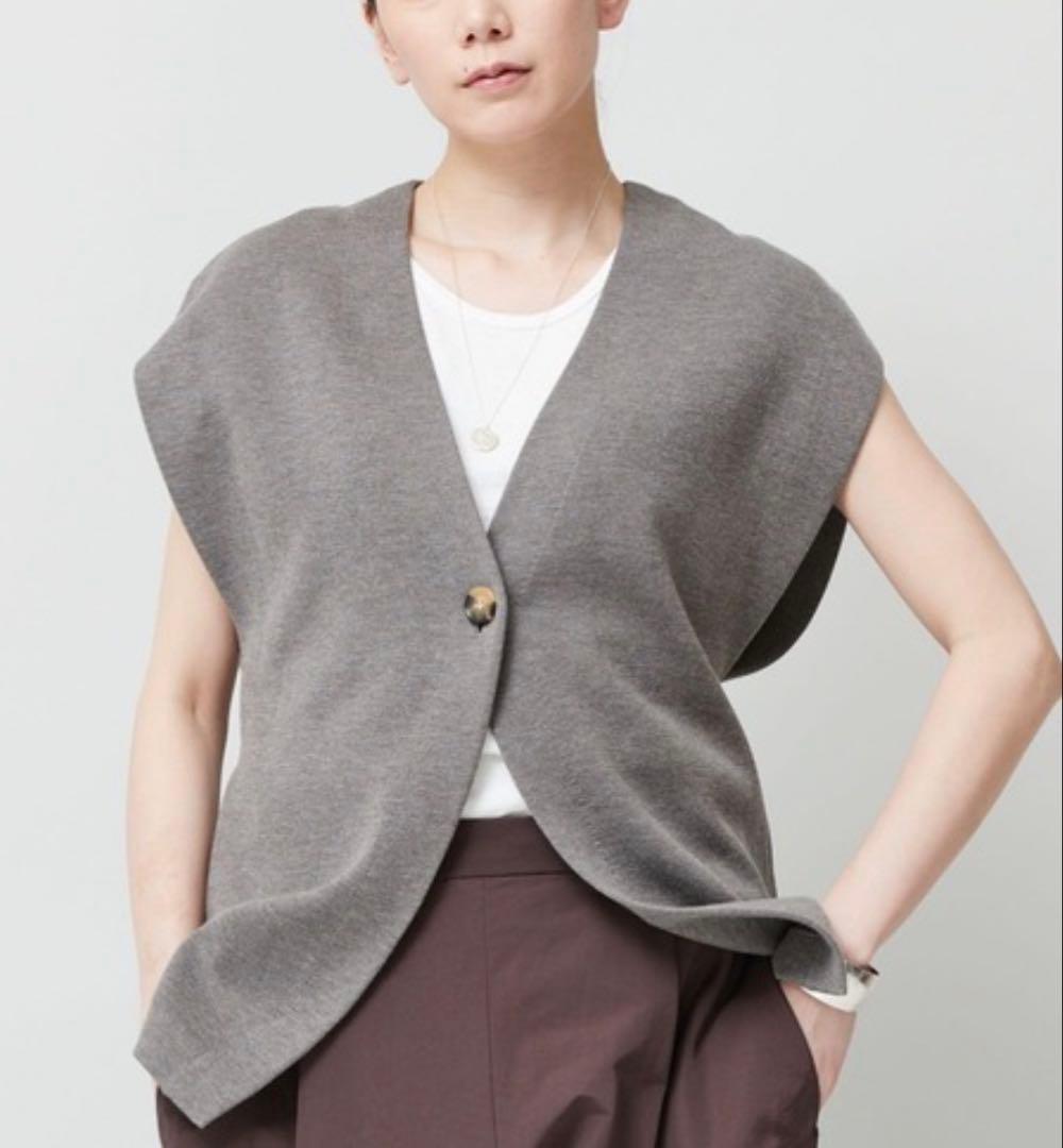 Curensology マスキュリンニットベスト