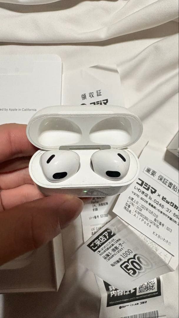 AirPods 第三世代　本体