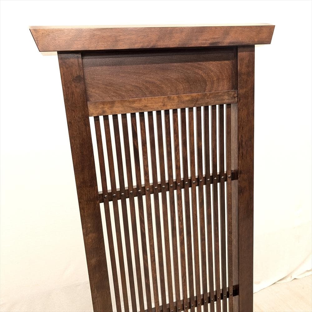 九州民芸家具　樺 カバ材　衝立　パーティション　間仕切り　つい立　目隠し　和家具