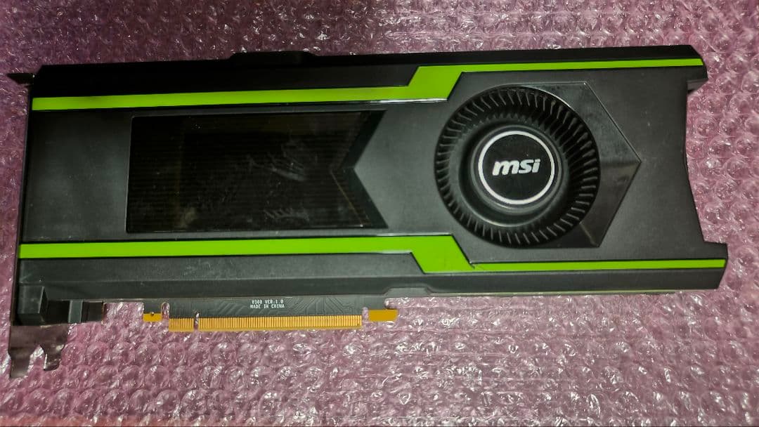 ジャンク MSI GTX 1080TI 11G AERO