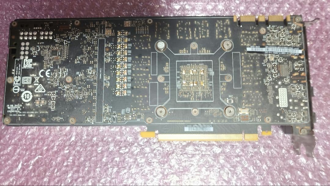 ジャンク MSI GTX 1080TI 11G AERO