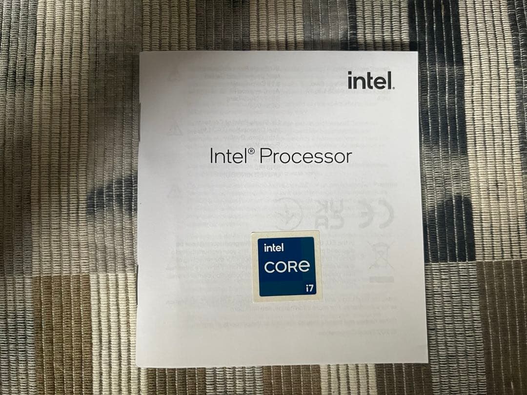 CPU corei7-13700k