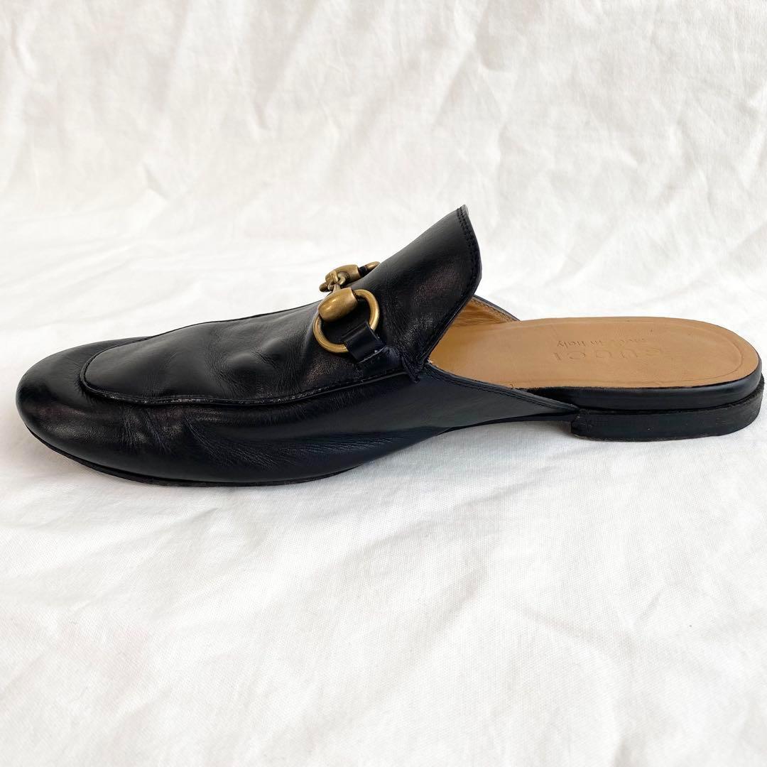 【美品】GUCCI グッチ プリンスタウン ホースビットローファー 25cm