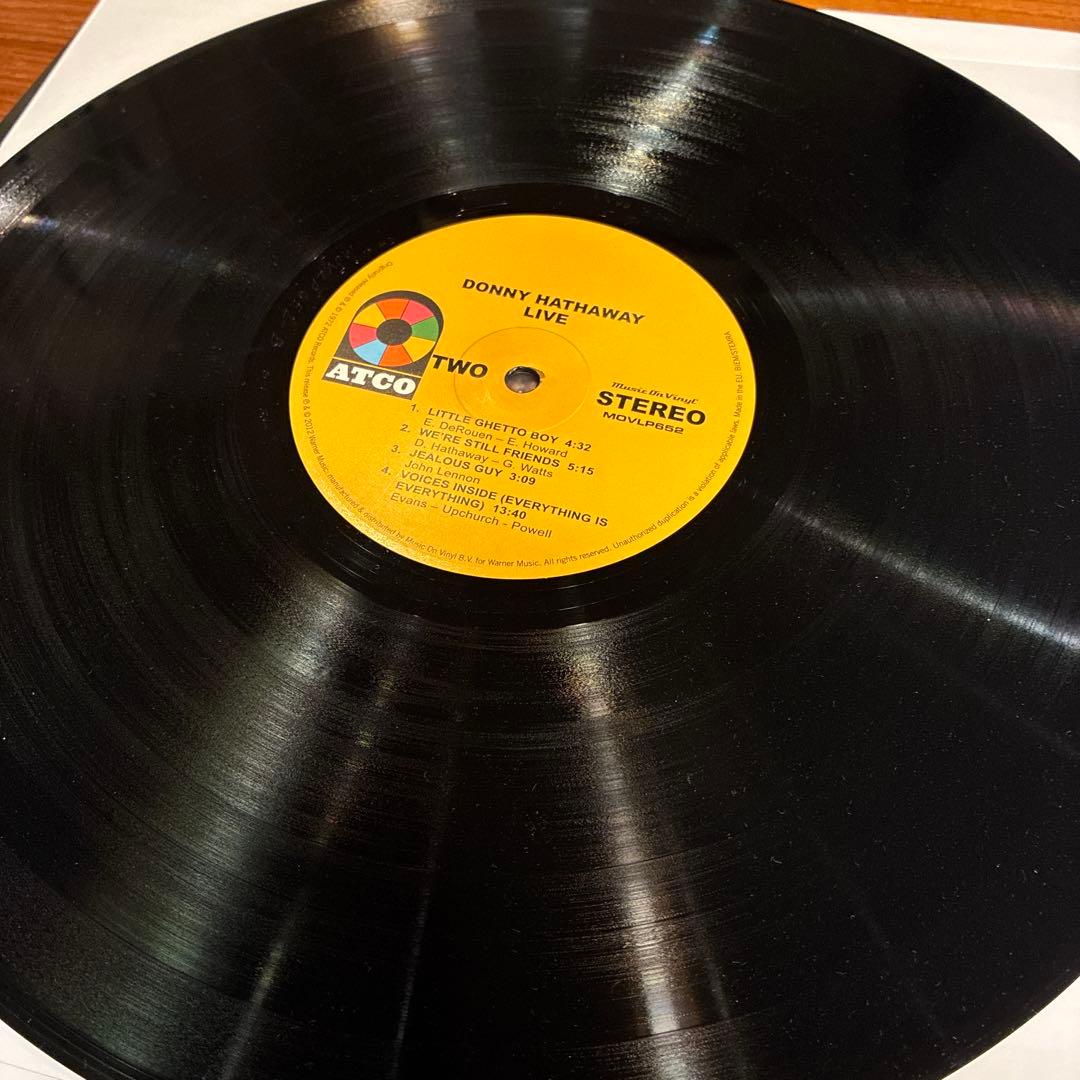 【重量盤】Donny Hathaway / Live
