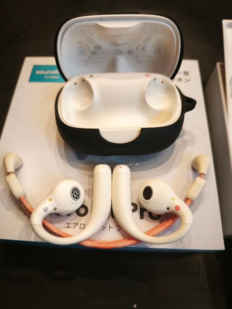 【美品】アンカー AeroFit Pro ワイヤレスイヤホン　オープンイヤー