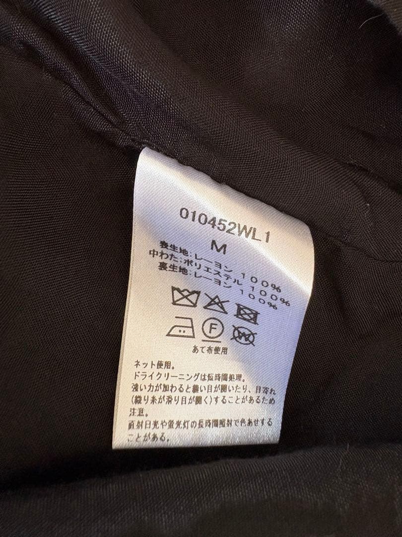 【ne Quittez pas】25AW プリントヨークドレス M