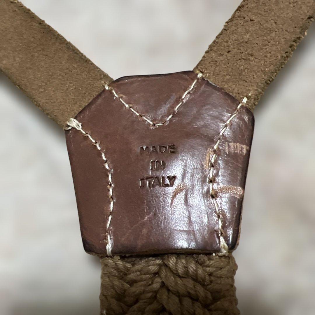 DoubleRLレザーサスペンダーMサイズ