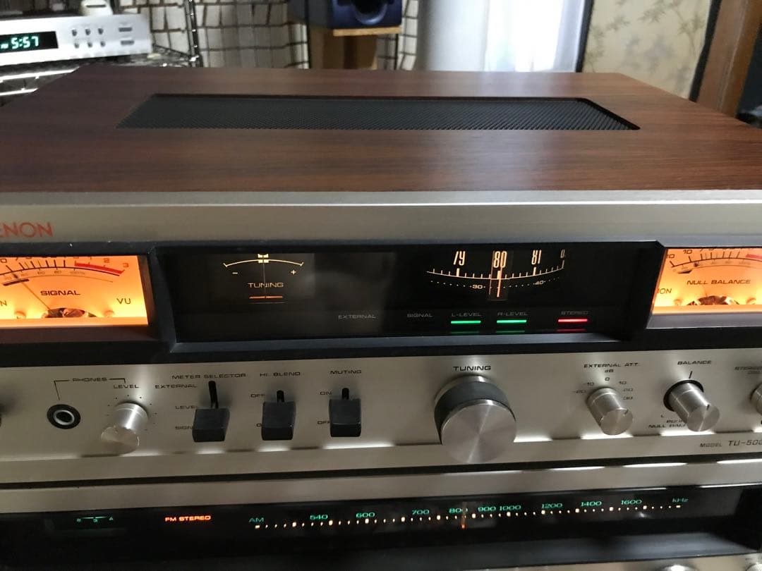 DENON TU-500 チューナー　大型メーター受信OK 絶好調
