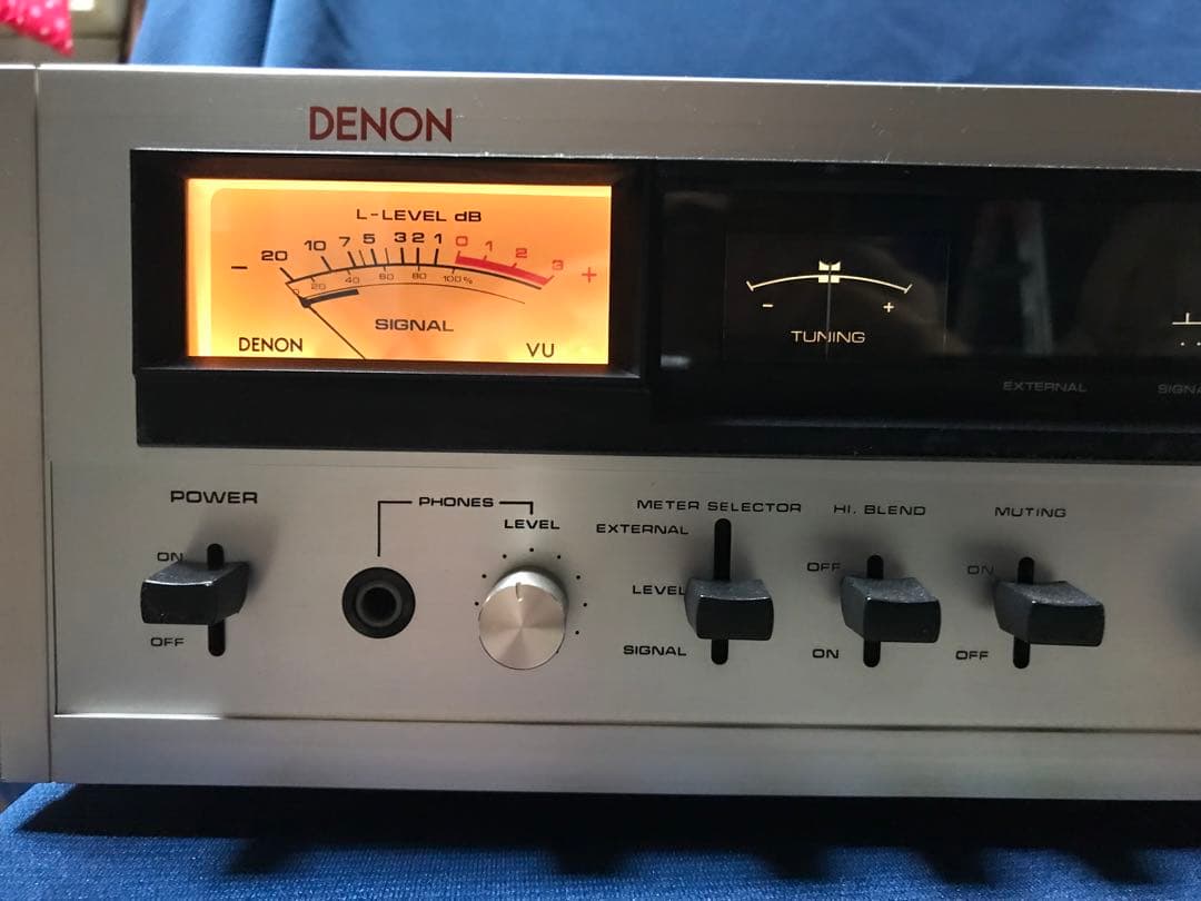 DENON TU-500 チューナー　大型メーター受信OK 絶好調