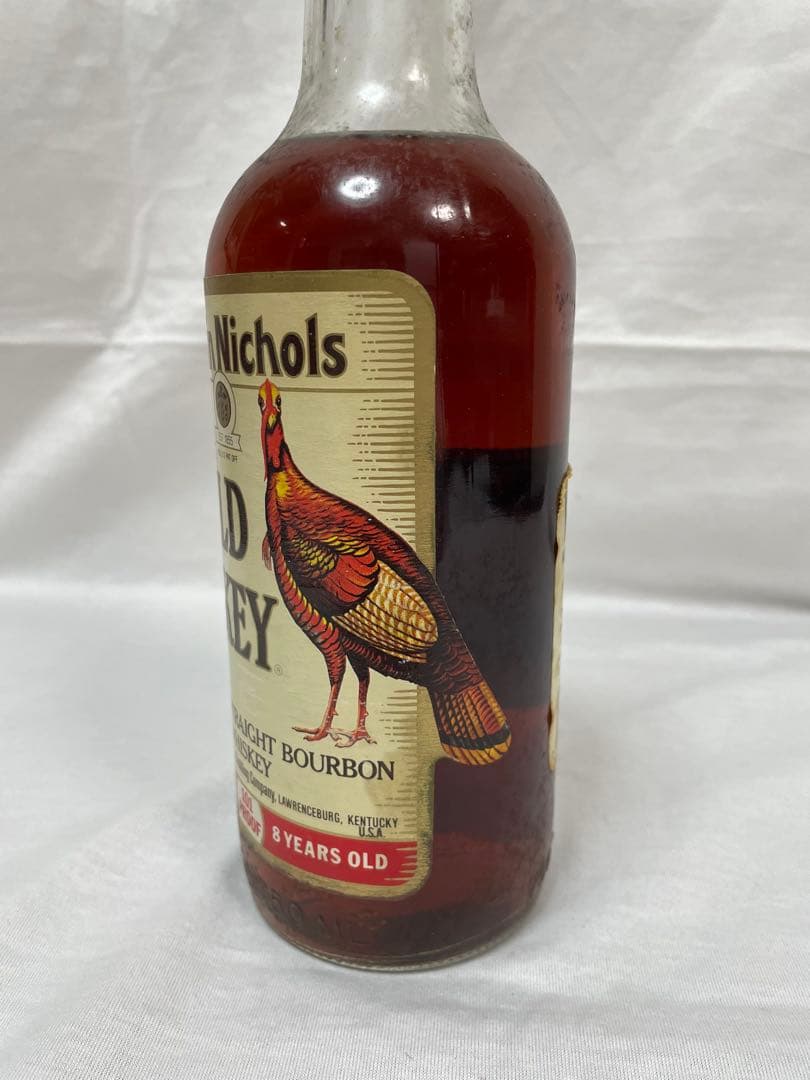 0104 WILD TURKEY ワイルドターキー 8年 旧ラベル