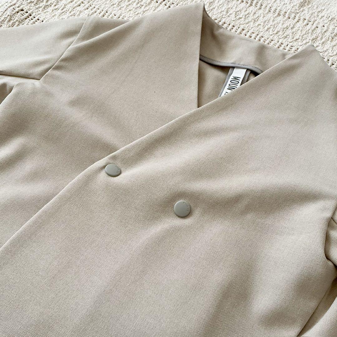 moun ten. セットアップ　スーツ　ベージュ　110