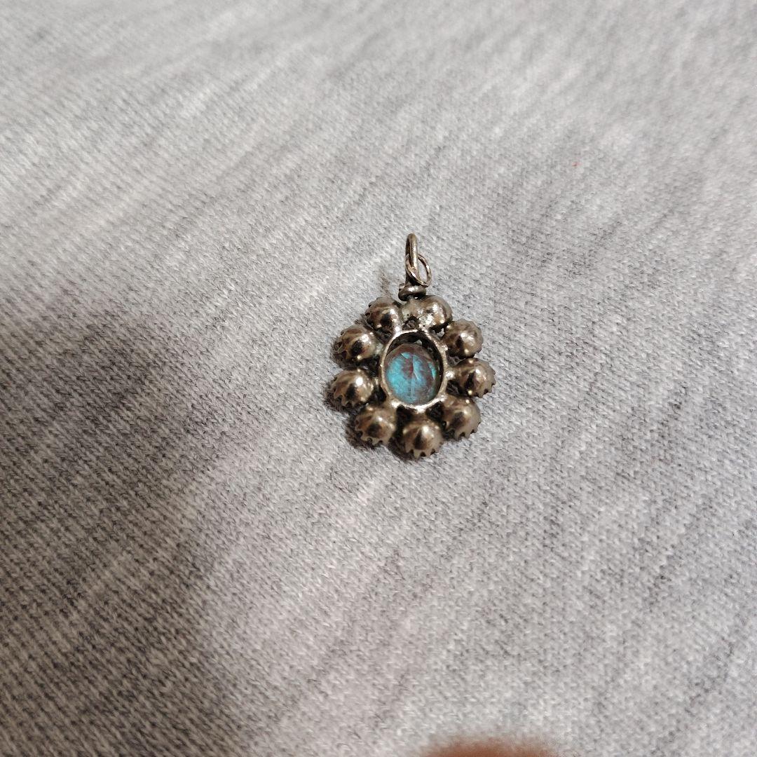 アンティーク？ヴィンテージのサフィレット ペンダントトップ