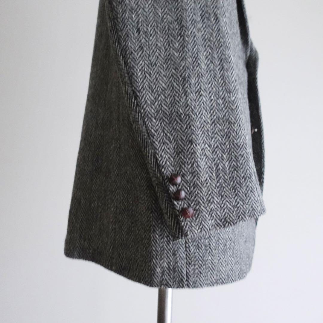 1980s Harris Tweed ウールツイードヘリンボーン　ジャケット
