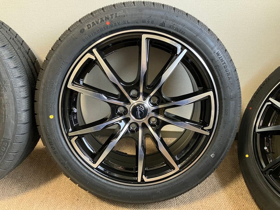 未使用品　スタッドレス17インチ ホイールセット