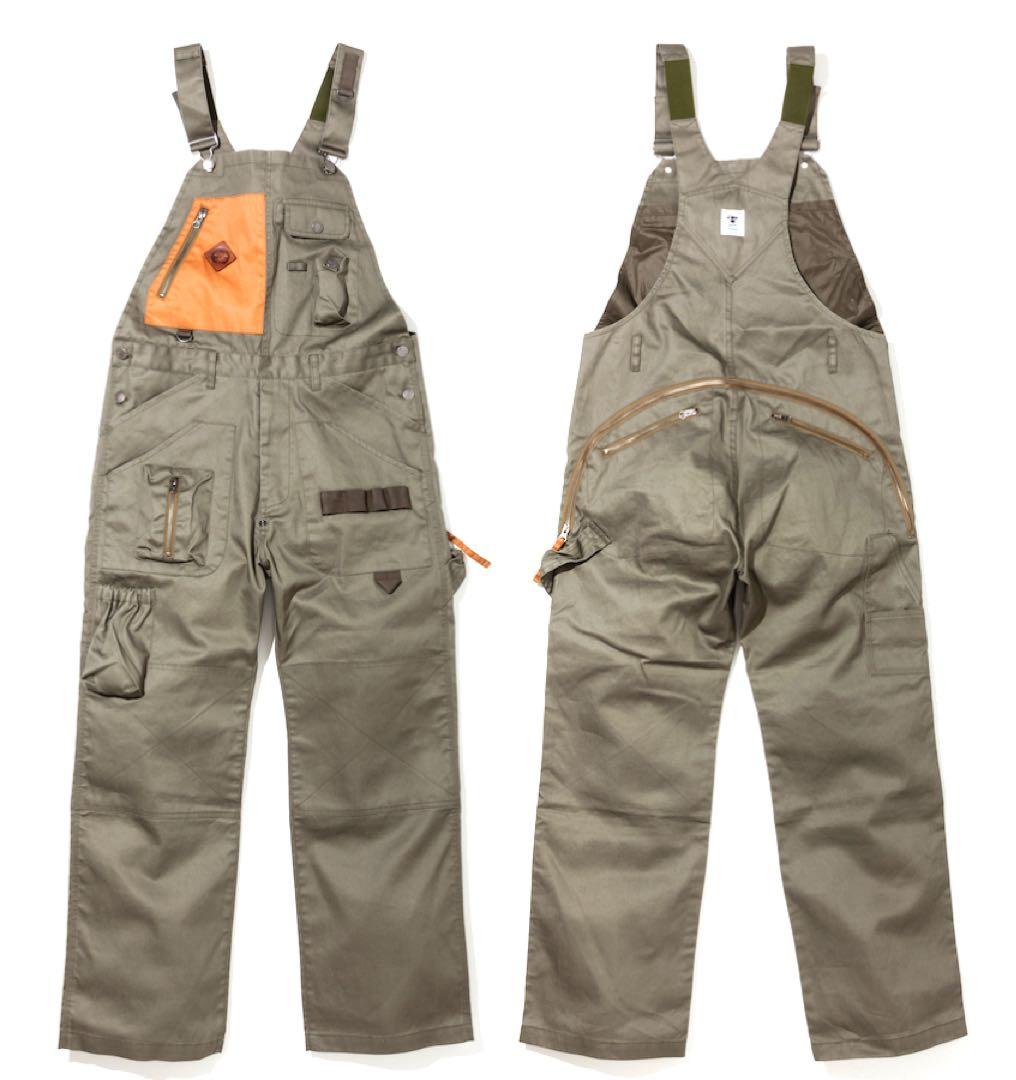 grn outdoor オーバーオール　HIASOBI BIG BEN サイズL