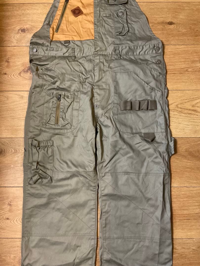 grn outdoor オーバーオール　HIASOBI BIG BEN サイズL