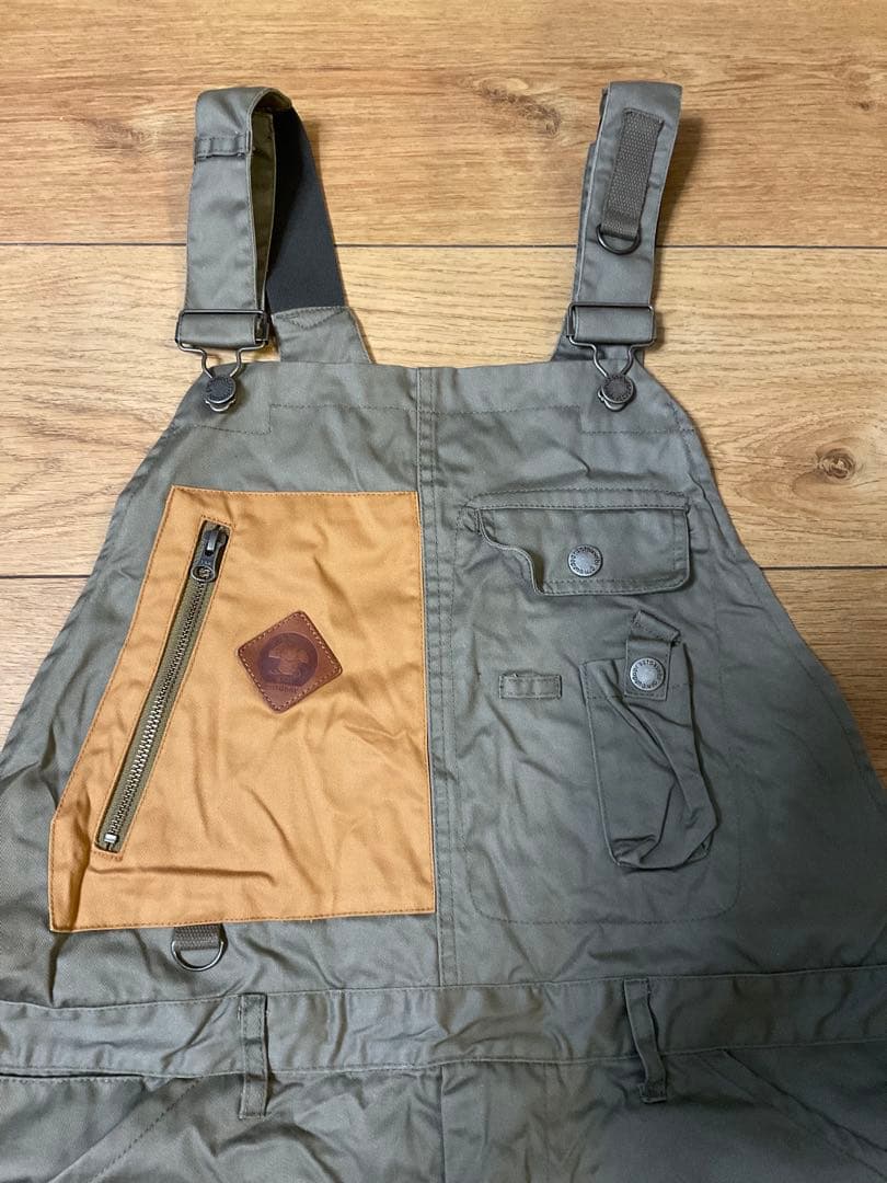 grn outdoor オーバーオール　HIASOBI BIG BEN サイズL