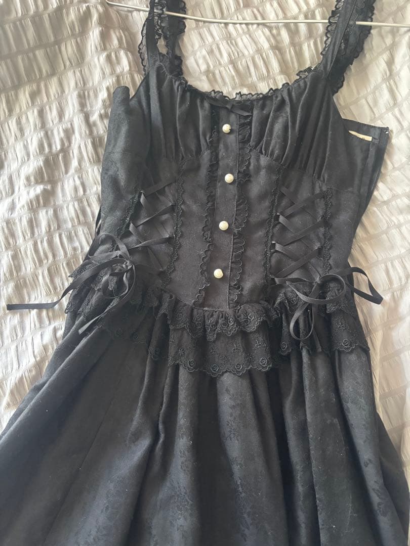 Innocent World ブラックゴスロリドレス